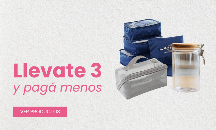 💥 Llevá 3 y pagá menos