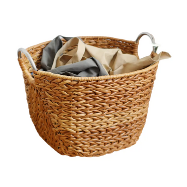 Canasto Cesto Rattan Xl Premium Deco Decorativo Organizador