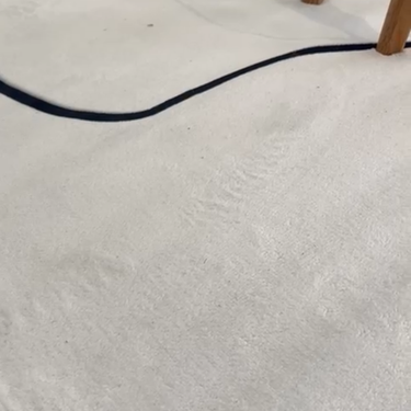 Alfombra Diseño Lineas Blanco 150x200 5mm Living Dormitorio