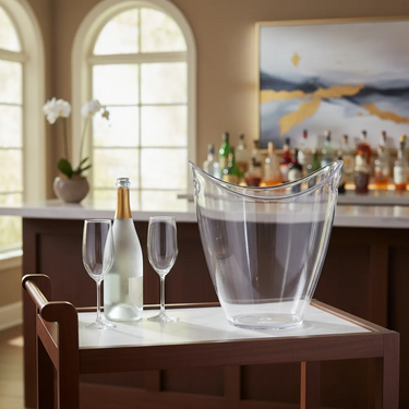 Balde Hielera Enfriador De Bebidas Champagne