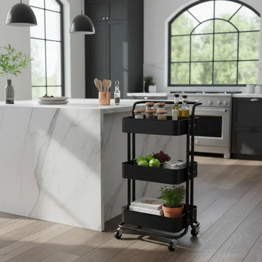 Carrito organizador de 3 niveles tipo IKEA