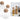 Set X3 Frascos Recipiente De Vidrio Con Tapa De Corcho