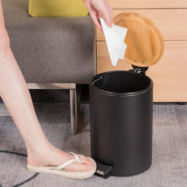 Tacho Basura Cesto Residuos 7 Litros Pedal Acero Homuli
