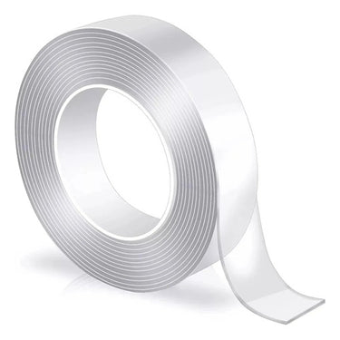 X10 Cinta Adhesiva Magic Doble Cara 1 Mm X 3 Cm X 1 Mm Blanco Lisa