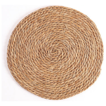 Set X6 Individuales Redondo De Mesa Hogar Cocina 30 Cm Fibra