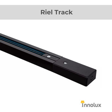 Artefacto Riel Track 2 Metros Spot Dos Vias Calidad Innolux