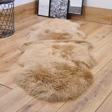 Alfombra Pie De Cama Decorativa Felpa Suave Homilu