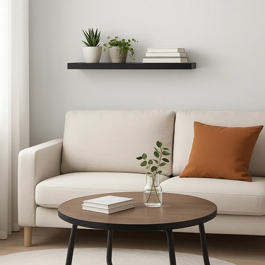 Estante Flotante Repisa Ménsula Invisible 80x15 Cm Homilu
