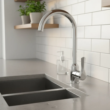 Monocomando Grifo Griferia Canilla Cocina Mesada Calidad