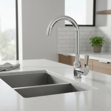 Monocomando Grifo Griferia Canilla Cocina Mesada Calidad