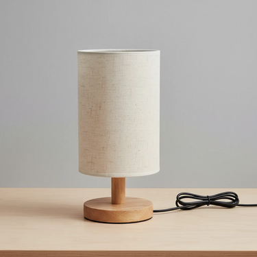 Lampara De Escritorio Mesa De Luz Portátil Nórdica Madera