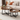 Set X2 Mesa Ratona Centro Redonda Nido Living Madera Homilu Marrón