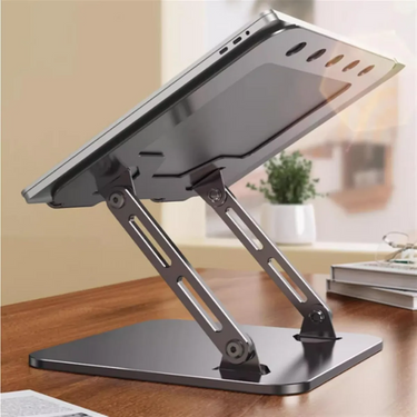 Soporte Metal Ajustable Premium Macbook Notebook Homilu Gris