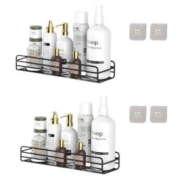 Set X2 Estante Organizador Repisa Baño Ducha Adhesivo