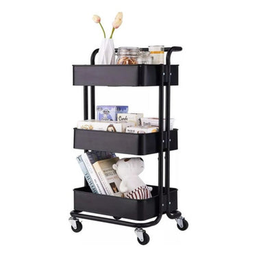 Carro Organizador Cocina Baño Multiuso 3 Niveles 100% Metal