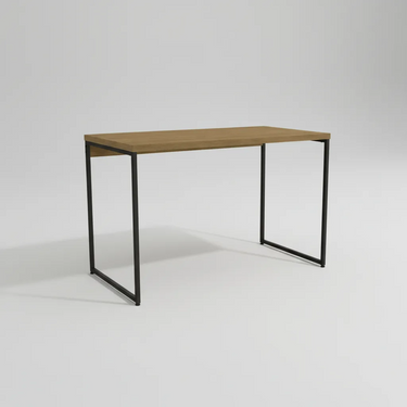 Escritorio Linea Industrial Hierro Madera 1,18 Cm Largo