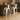 Set X2 Juego Taburete Banqueta Tolix Metal Asiento Madera