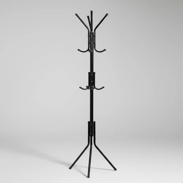 Perchero De Pie Metal Varios Ganchos Excelente Calidad