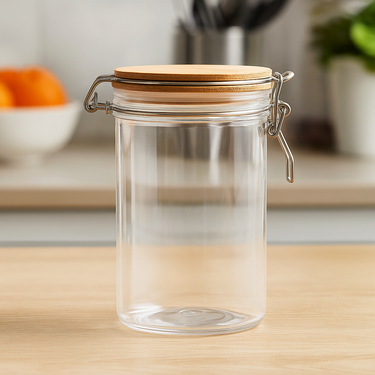 Recipiente Frasco Organizador Hermético Cocina 1000 Ml