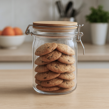 Recipiente Frasco Organizador Hermético Cocina 1000 Ml