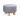 Puff Banco Redondo Para Living Dormitorio Deco