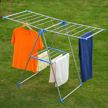 Tendedero Para Ropa De Pie Plegable Con Alas