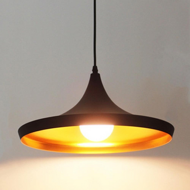 Lampara De Techo Colgante Plato Nordica Metal Excelente