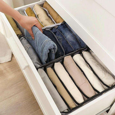 Organizador Ropa Divisor Cajones Ropero Tela Almacenamiento