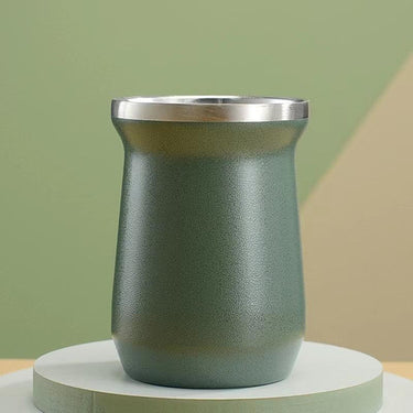 Mate Clásico Liso Acero Inoxidable 200 Ml Doble Pared