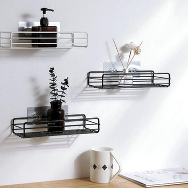 Set X2 Estante Organizador Repisa Baño Ducha Adhesivo