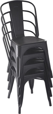 Set X4 Sillas Tolix Metal Comedor Living Jardin Vintage