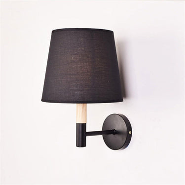 Lámpara Aplique De Pared Nórdico Metal Madera Moderno