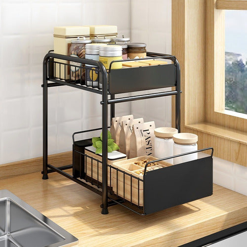 Organizador Cajonera Metálico Ideal Para La Cocina