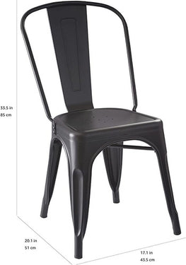 Silla Tolix Metal Comedor Living Jardin Vintage