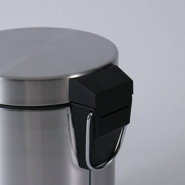 Papelera Cesto Tacho Basura 12 Litros C/balde Acero Inox