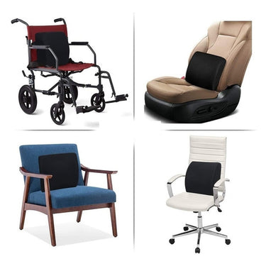 Almohada Lumbar Respaldo Espalda Columna Ergonómica